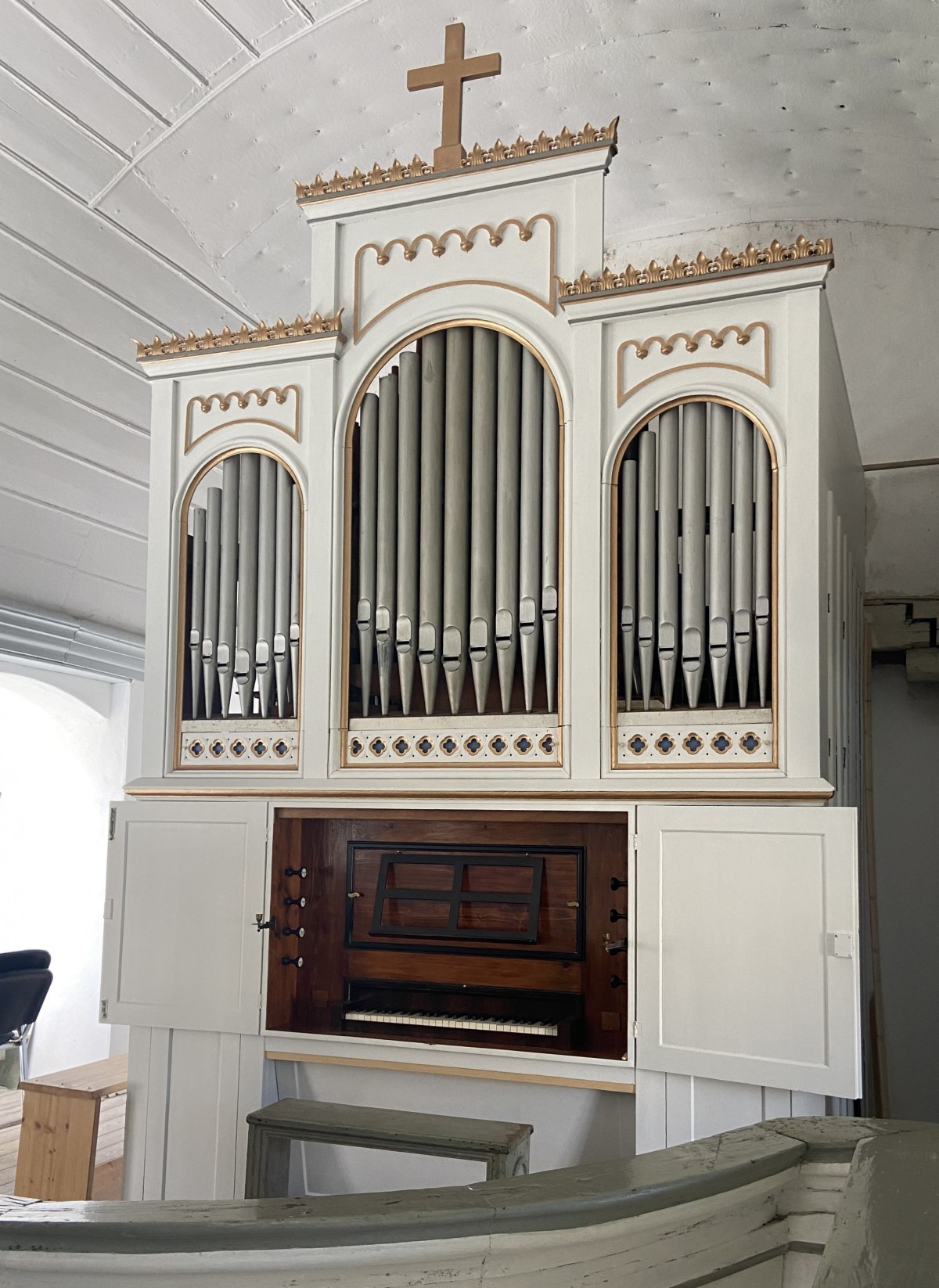 Orgel in Baumersroda Orgel in Baumersroda