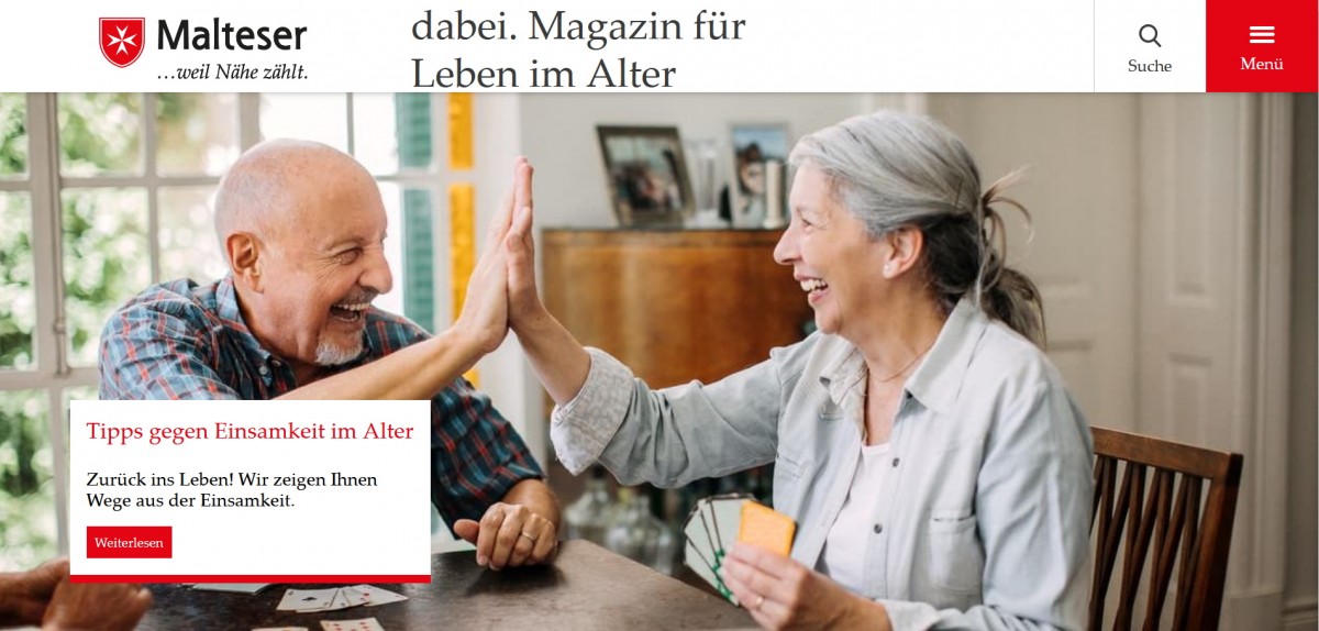 "Dabei" Perspektiven für ältere Menschen und deren Angehörige "Dabei" Perspektiven für ältere Menschen und deren Angehörige