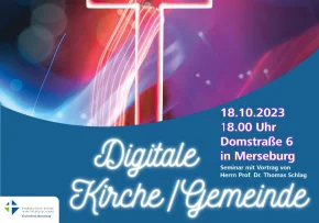 Plakat: Digitale Kirche/Gemeinde | Foto: (c) Kirchenkreis Merseburg