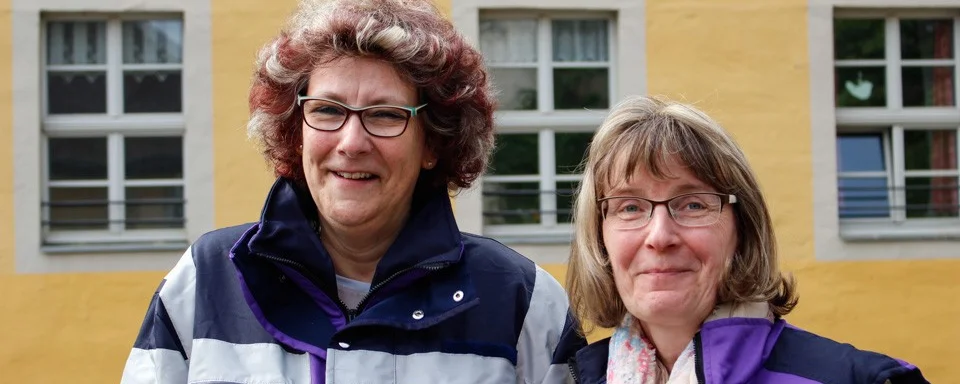 Isabell Prims und Dorothea Schütz, Teamleiterinnen der Notfallseelsorge BLK