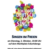 Plakat Deutschland singt 2023 n  D singt - bearb: BPW
