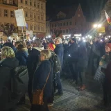 Demonstration gegen Rechts in NMB am 1.2.2024  (c) Kirchenkreis Naumburg-Zeitz, Ilka Ißermann