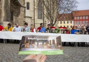 #Mahlganzanders in Naumburg | Foto: (c) Kirchenkreis Naumburg-Zeitz, Ilka Ißermann